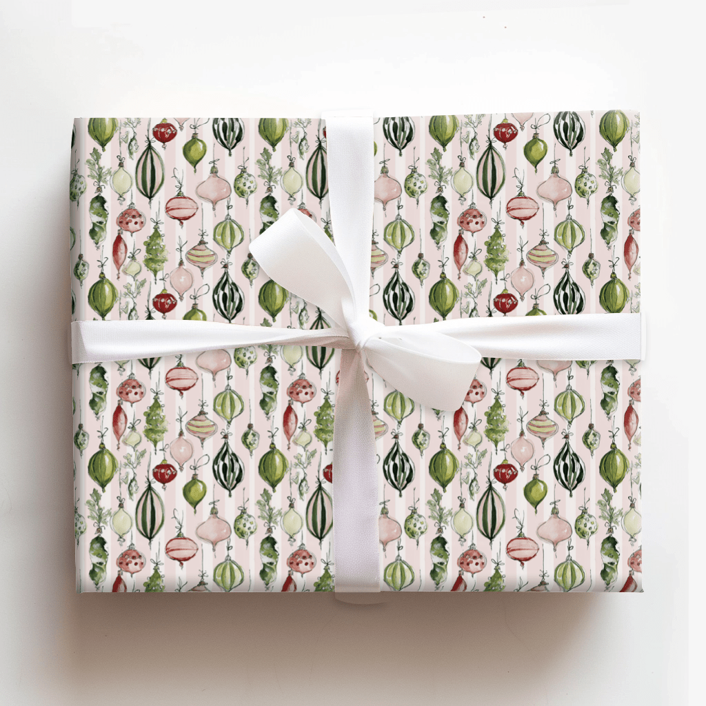Ornament Whimsy - Wrapping Paper - Aspen & Arlo
