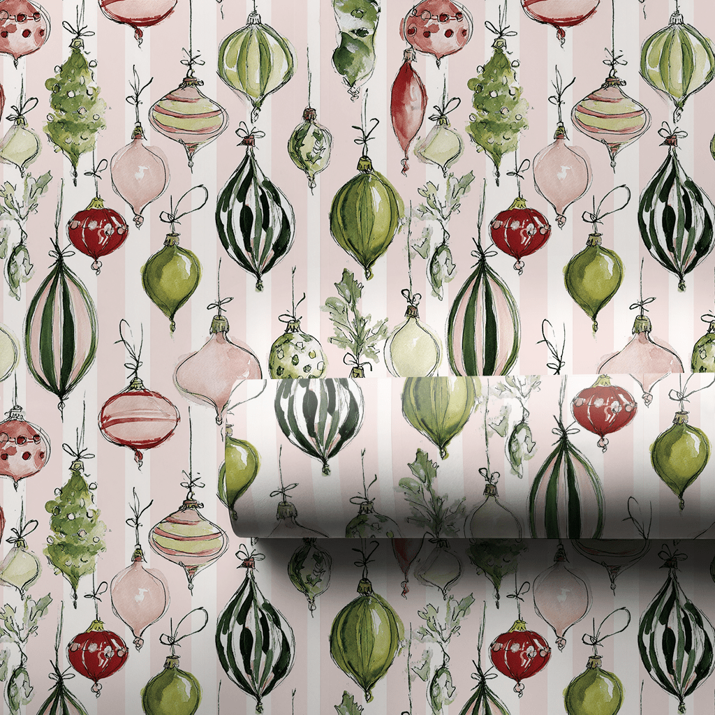 Ornament Whimsy - Wrapping Paper - Aspen & Arlo