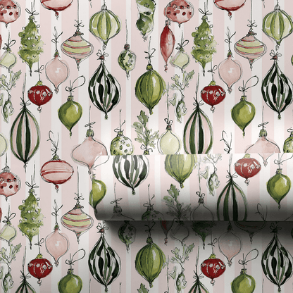 Ornament Whimsy - Wrapping Paper - Aspen & Arlo
