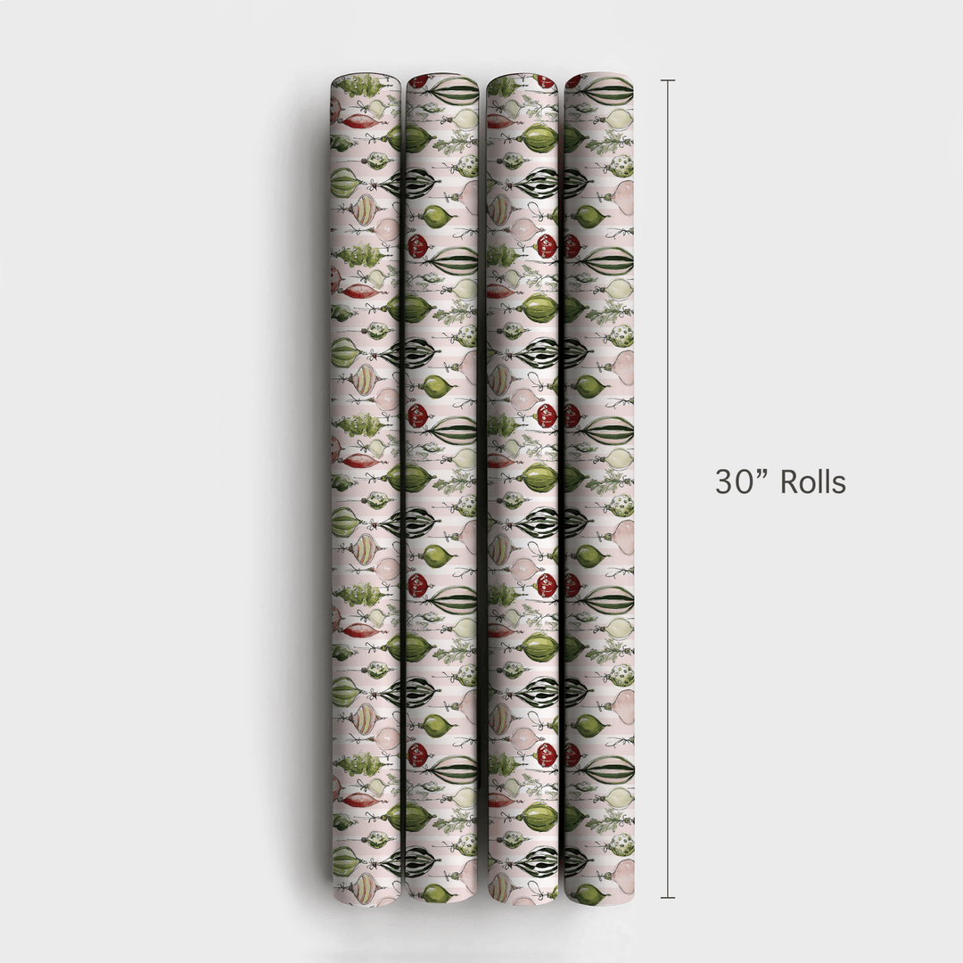 Ornament Whimsy - Wrapping Paper - Aspen & Arlo