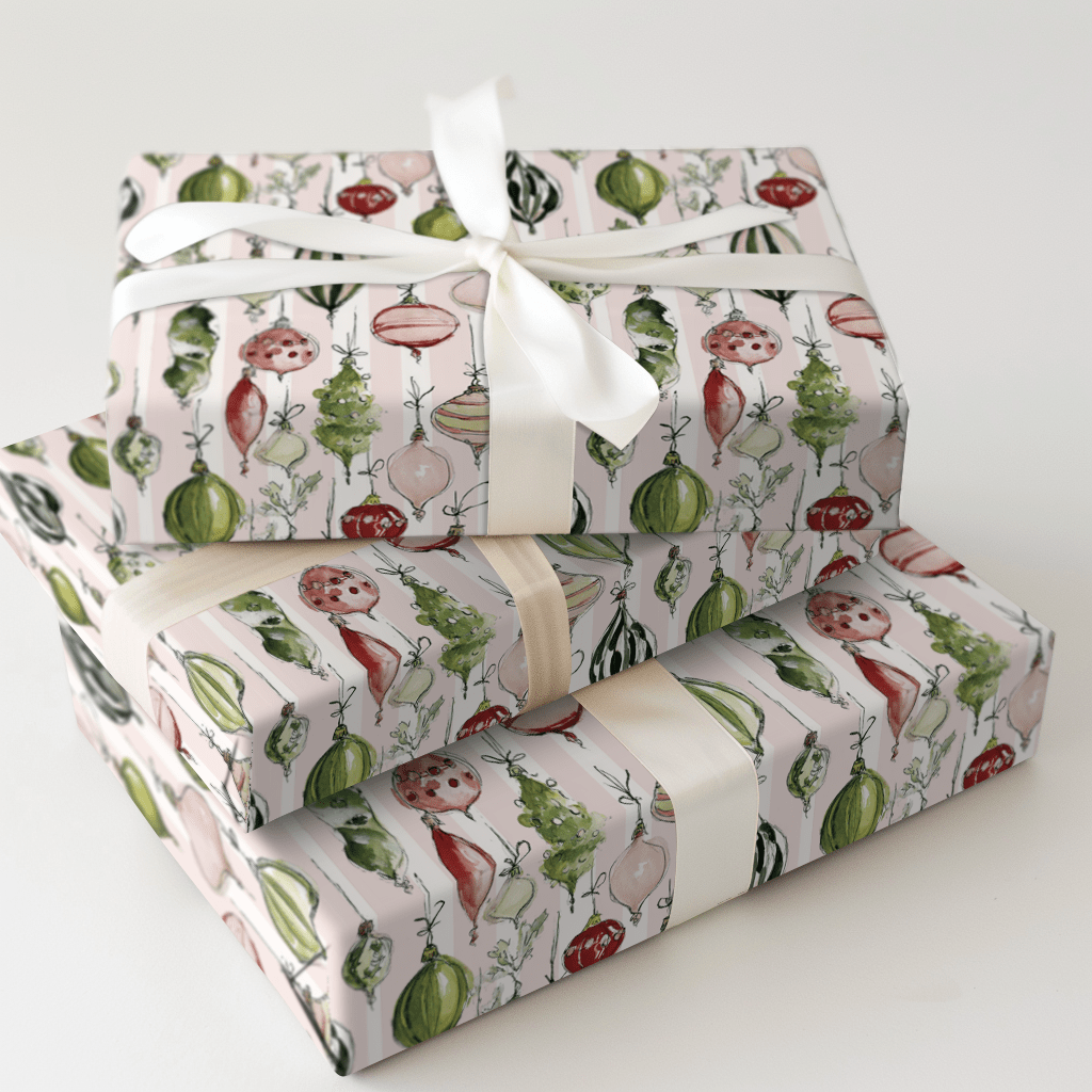 Ornament Whimsy - Wrapping Paper - Aspen & Arlo