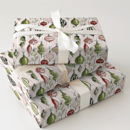 Ornament Whimsy - Wrapping Paper - Aspen & Arlo