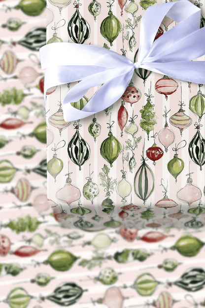 Ornament Whimsy - Wrapping Paper - Aspen & Arlo