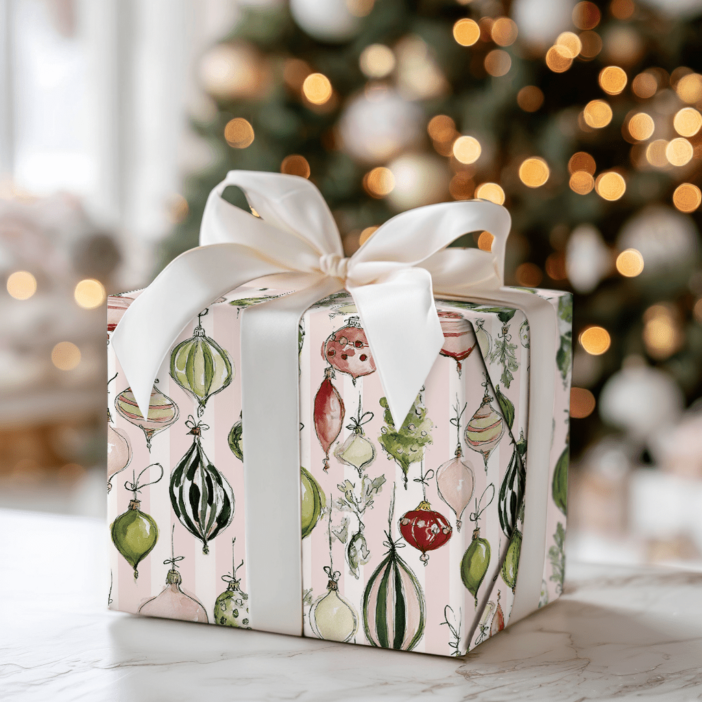 Ornament Whimsy - Wrapping Paper - Aspen & Arlo