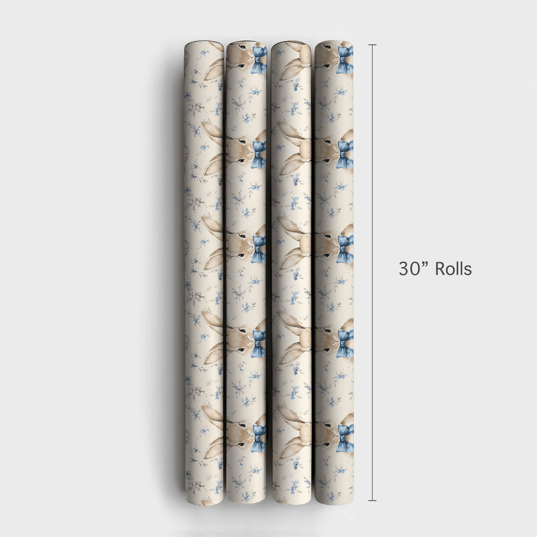 Bunny Bluetiful - Wrapping Paper - Aspen & Arlo