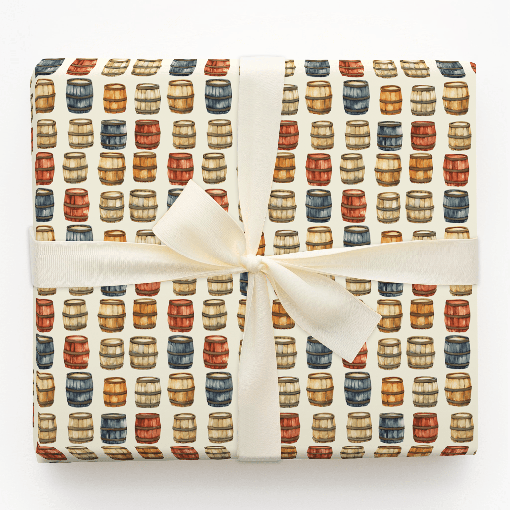 Barrel Shot - Wrapping Paper - Aspen & Arlo