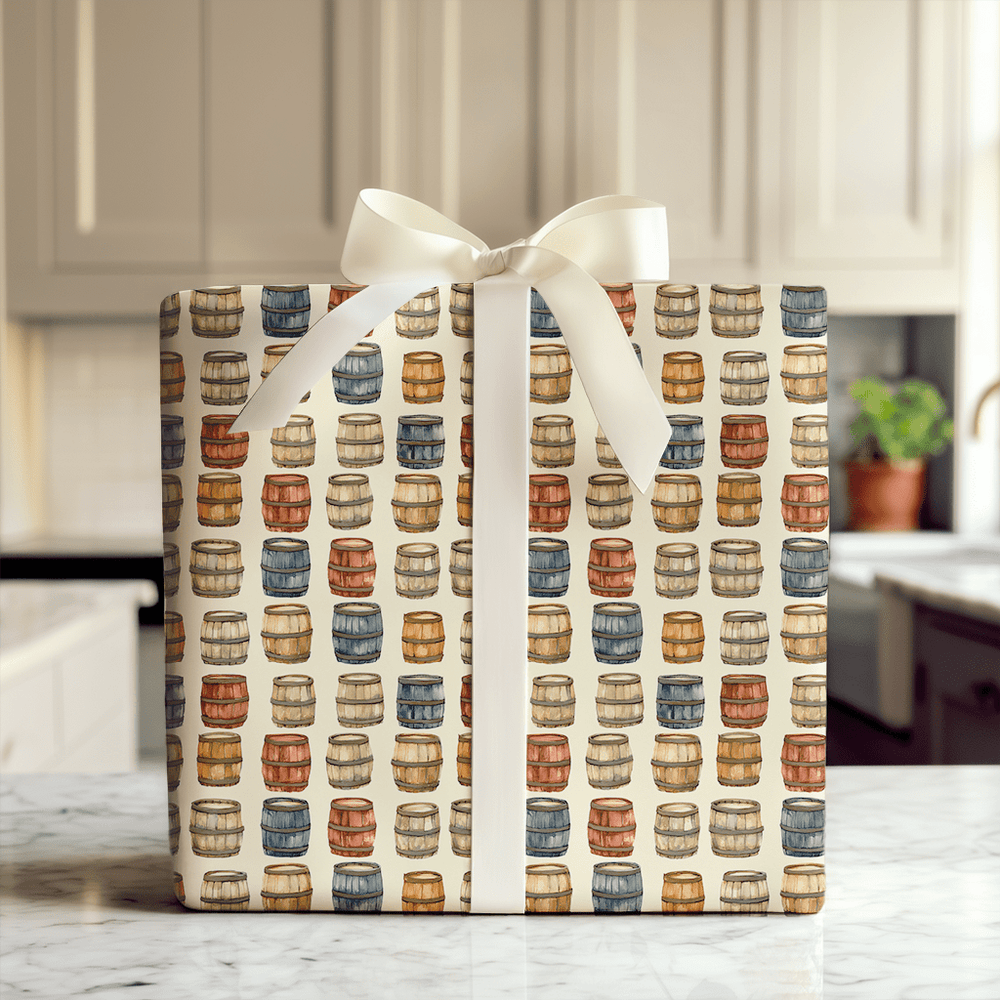 Barrel Shot - Wrapping Paper - Aspen & Arlo