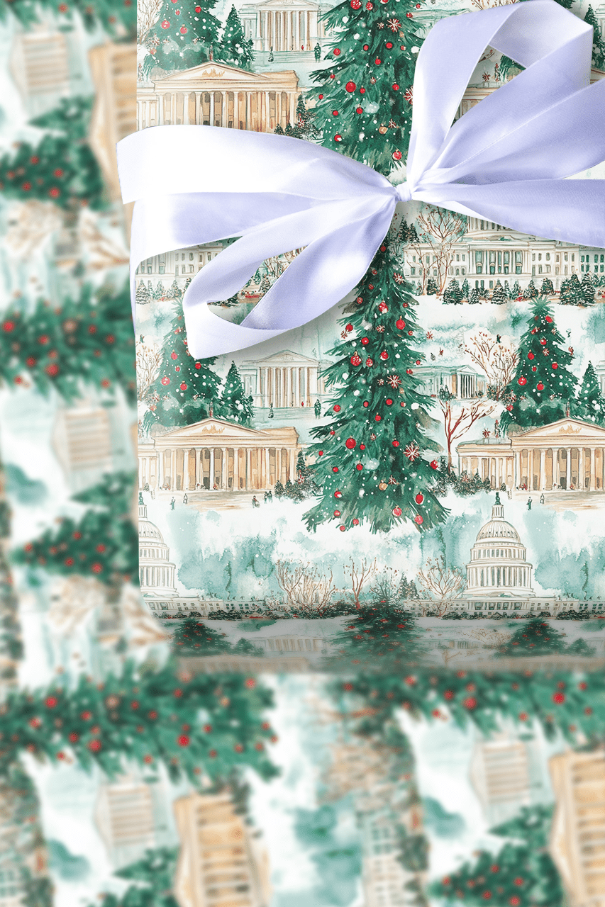 Capitol Caroling - Wrapping Paper - Aspen & Arlo