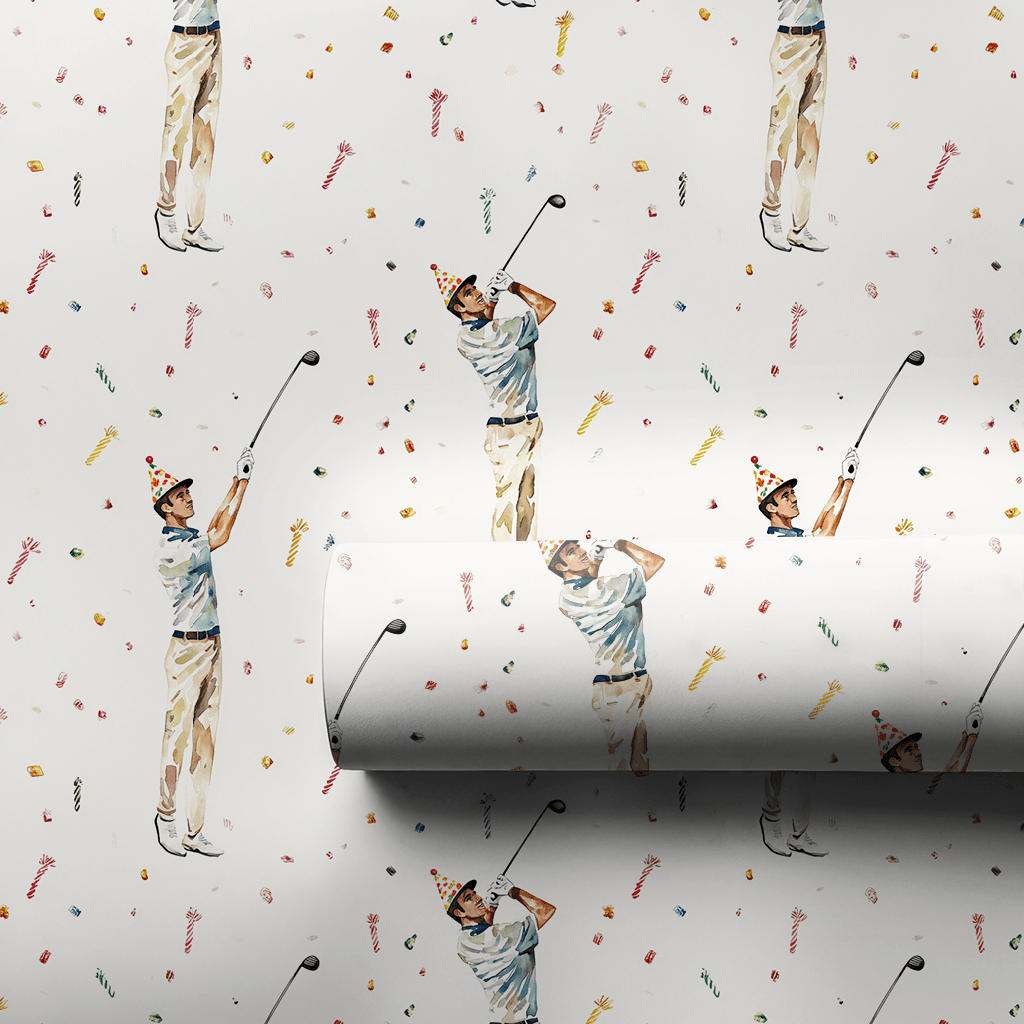 Fore the Love of Fun - Wrapping Paper - Aspen & Arlo