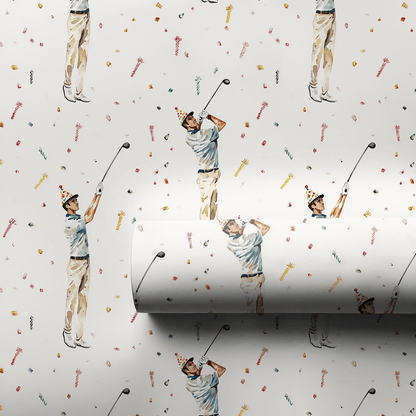 Fore the Love of Fun - Wrapping Paper - Aspen & Arlo