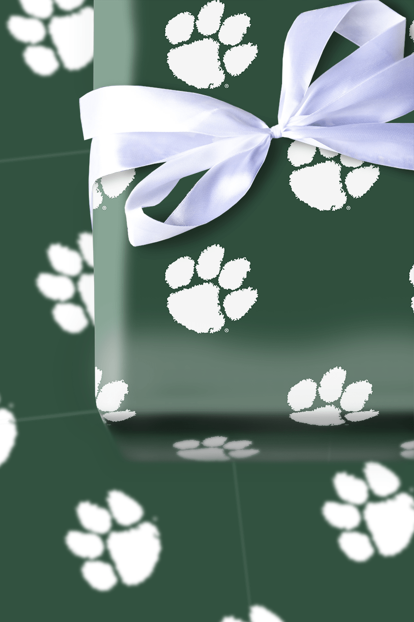 Clemson in the Pines - Wrapping Paper - Aspen & Arlo