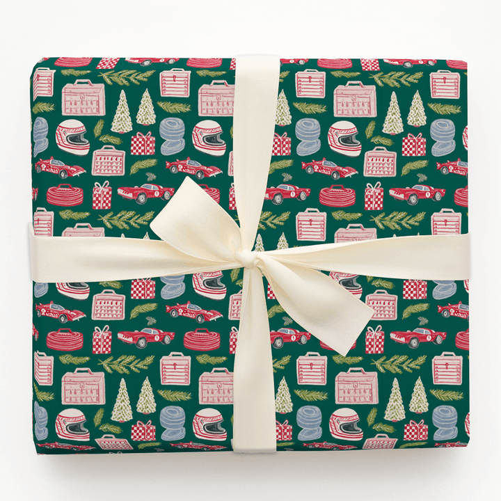 Winter Racing Icons - Wrapping Paper - Aspen & Arlo