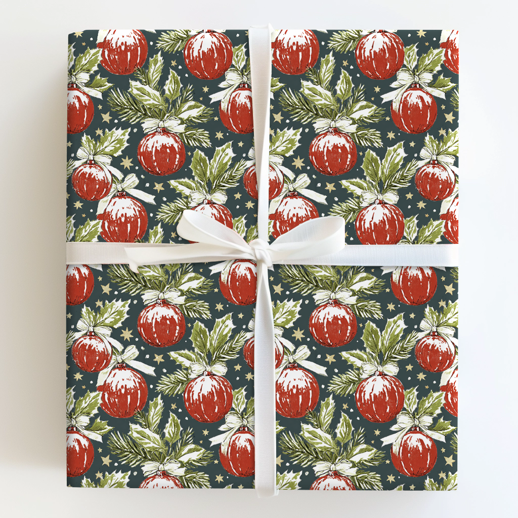 Bauble and Bow Toile