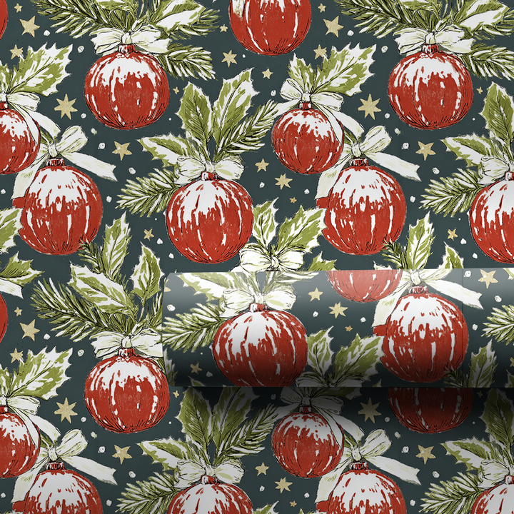 Bauble and Bow Toile