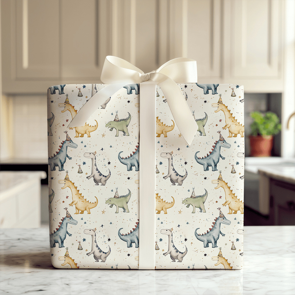 Victor Raptor - Wrapping Paper - Aspen & Arlo