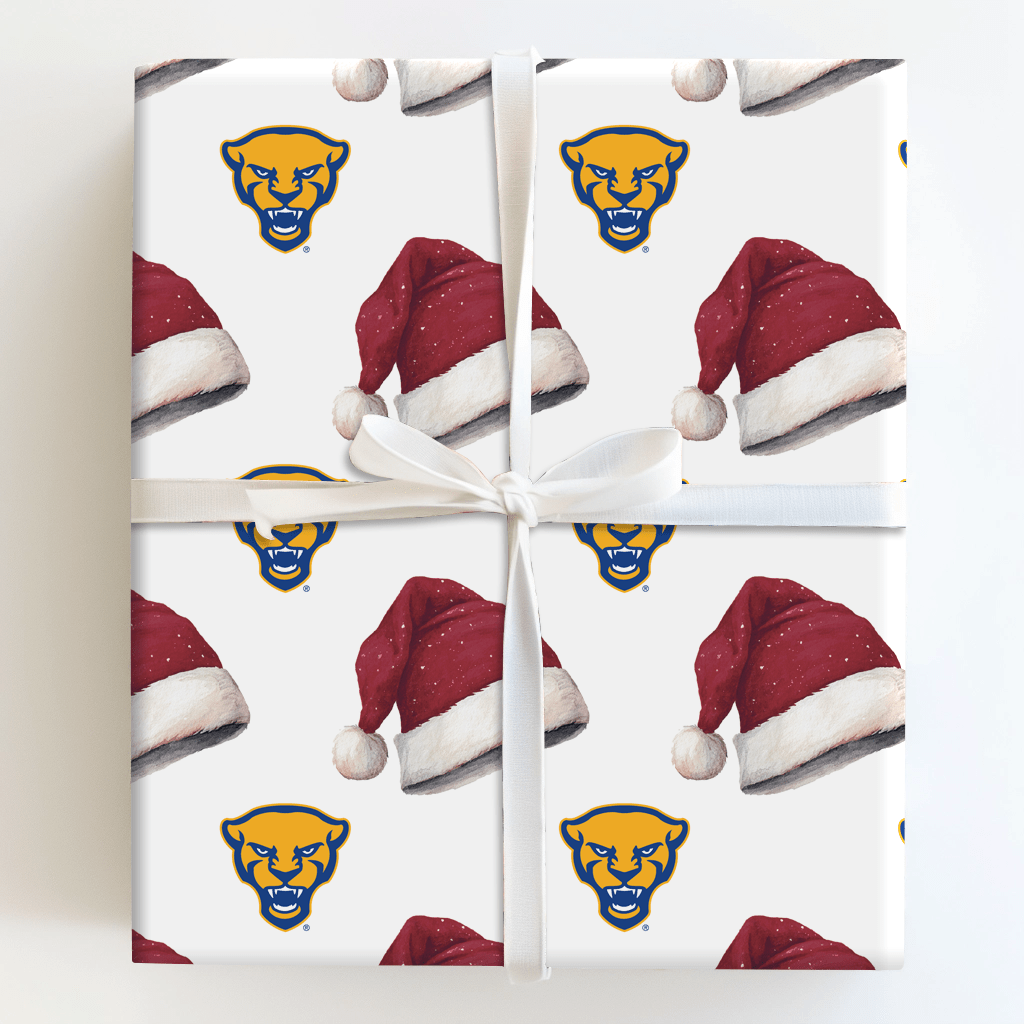 Santa at Pitt - Wrapping Paper - Aspen & Arlo