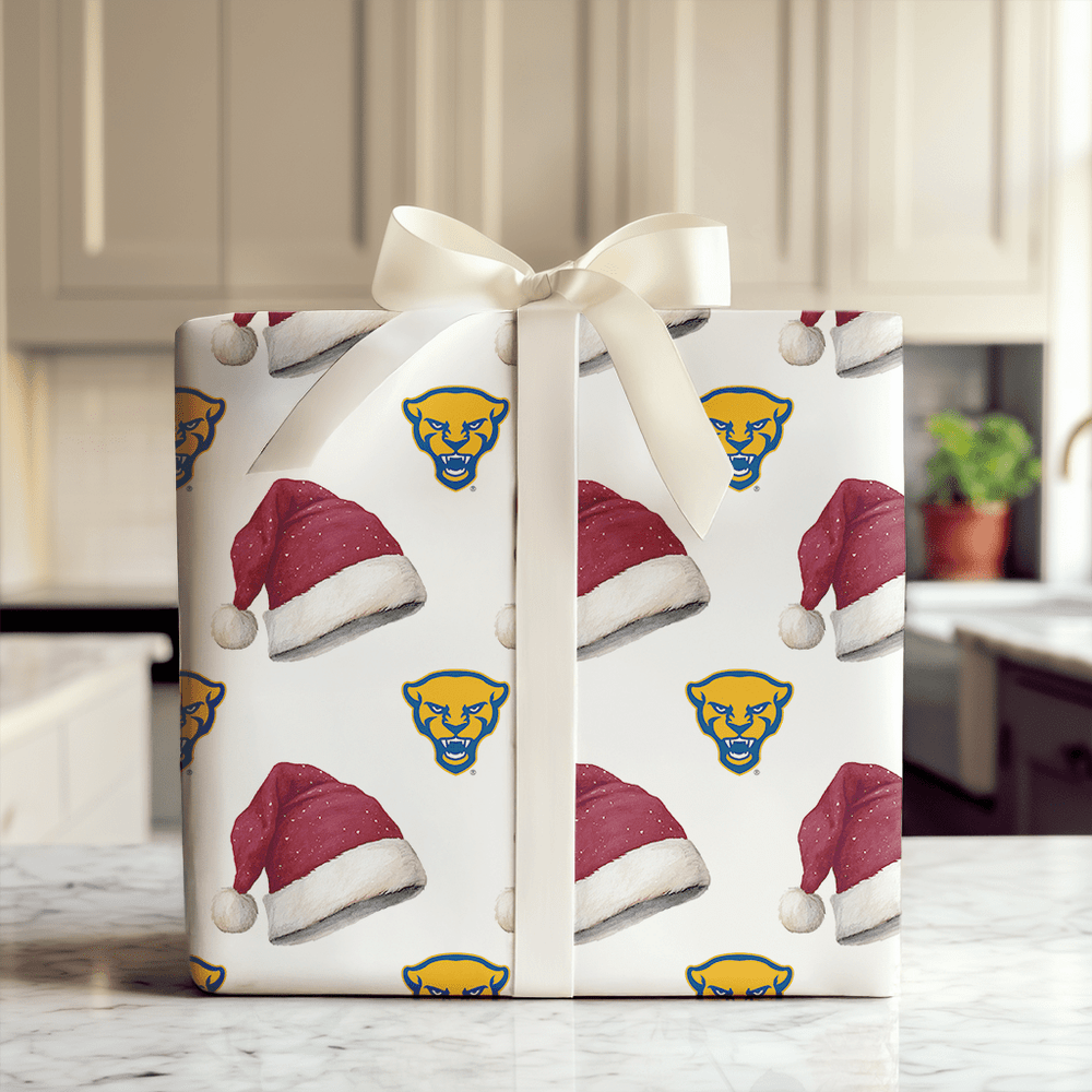 Santa at Pitt - Wrapping Paper - Aspen & Arlo