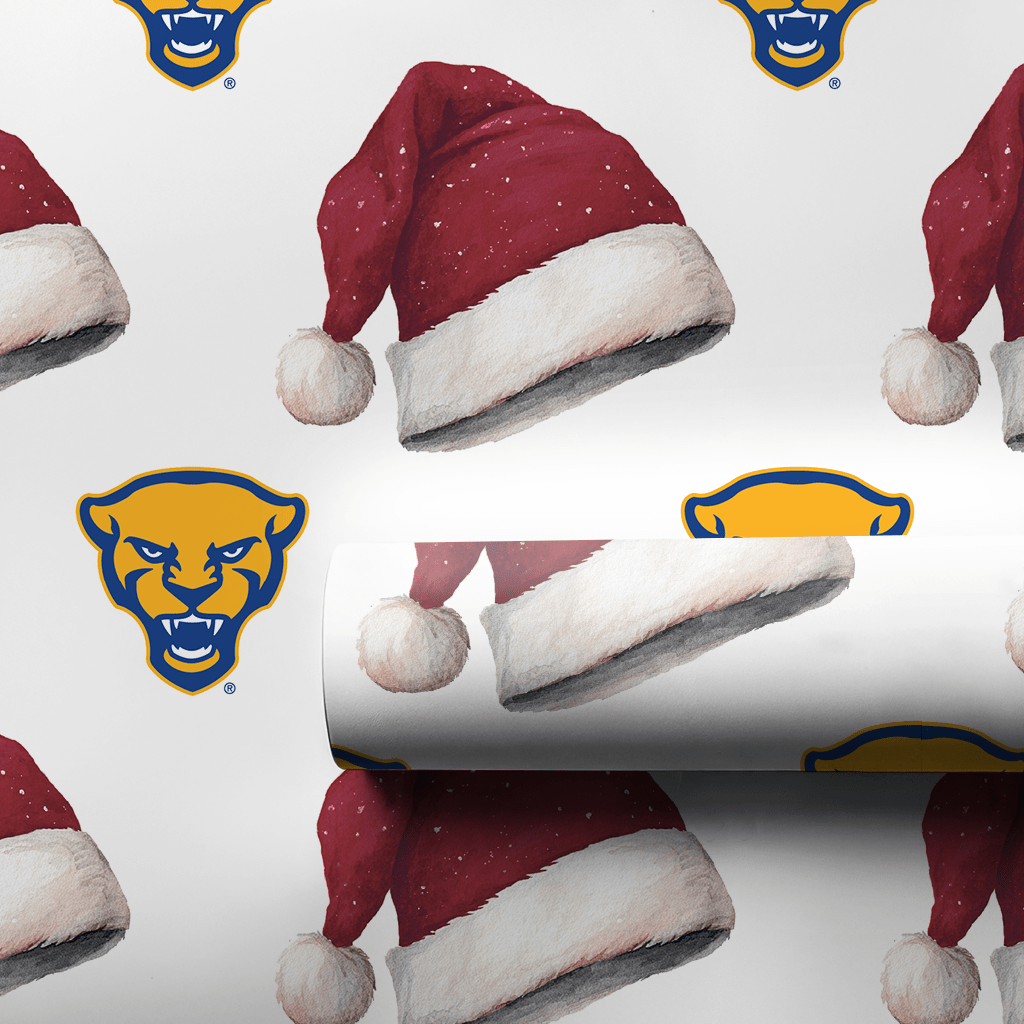 Santa at Pitt - Wrapping Paper - Aspen & Arlo