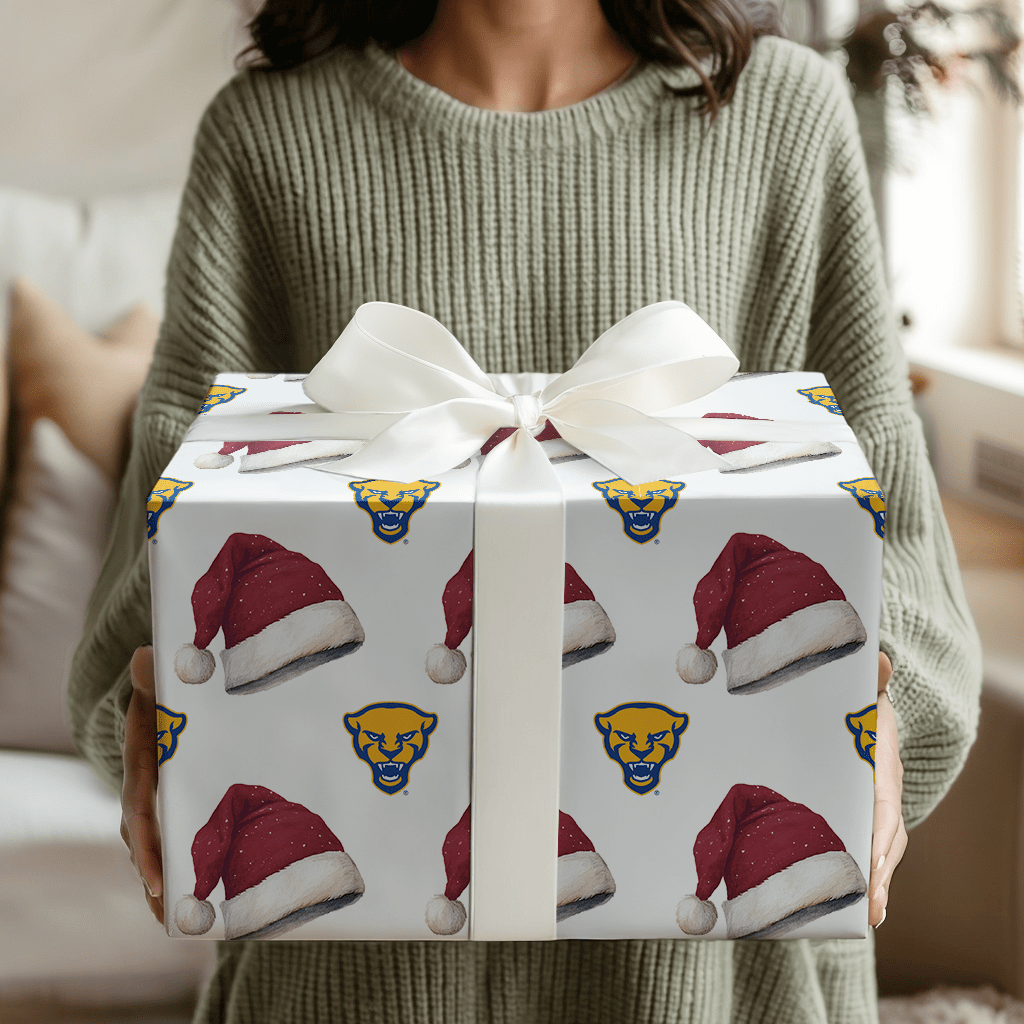 Santa at Pitt - Wrapping Paper - Aspen & Arlo