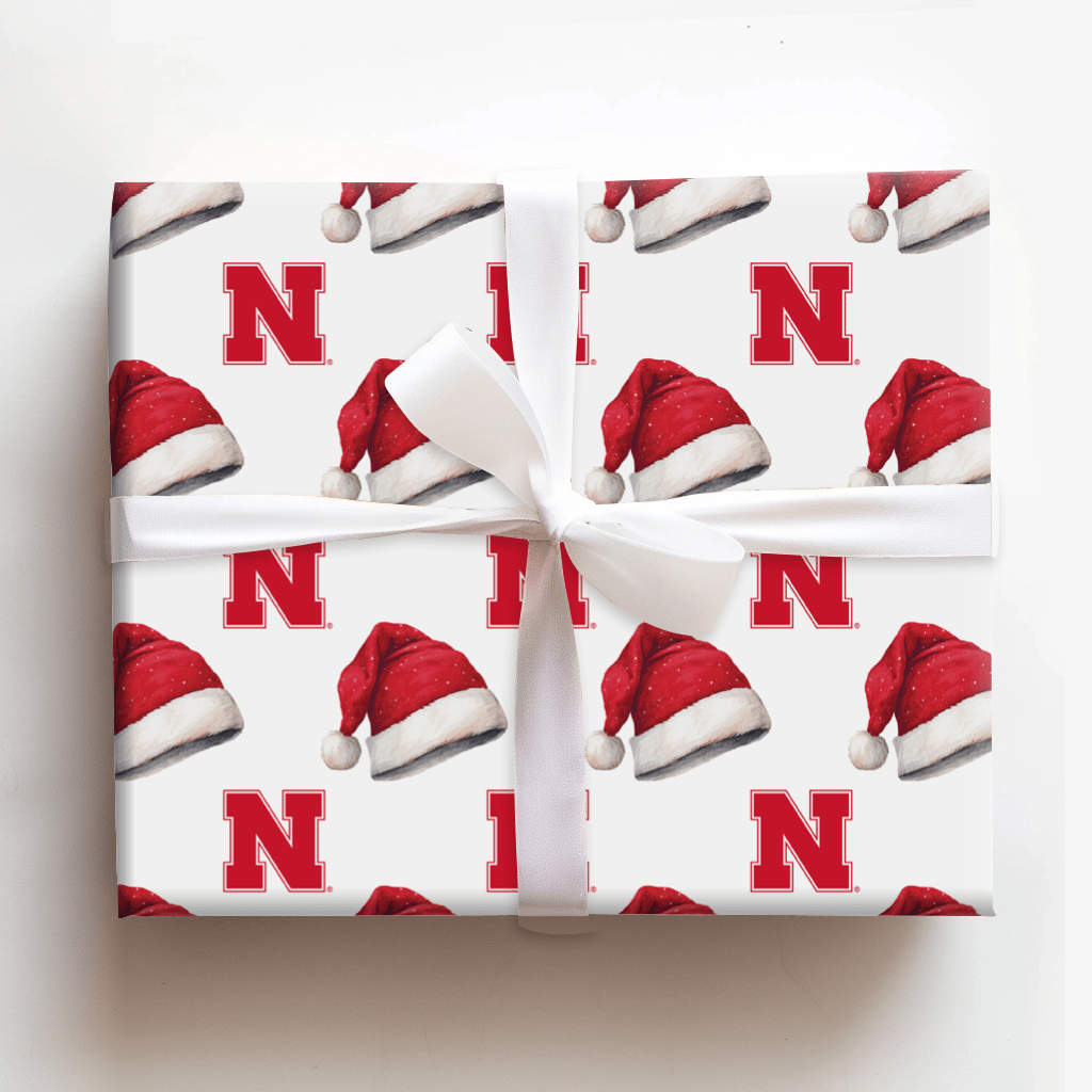 Claus in Cornhusker Country - Wrapping Paper - Aspen & Arlo