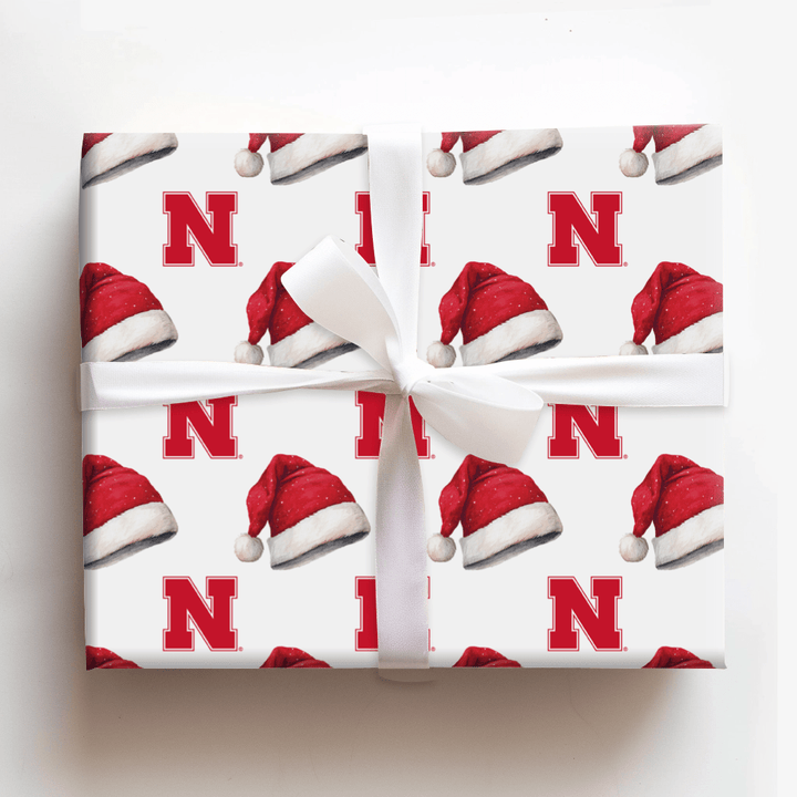 Claus in Cornhusker Country - Wrapping Paper - Aspen & Arlo