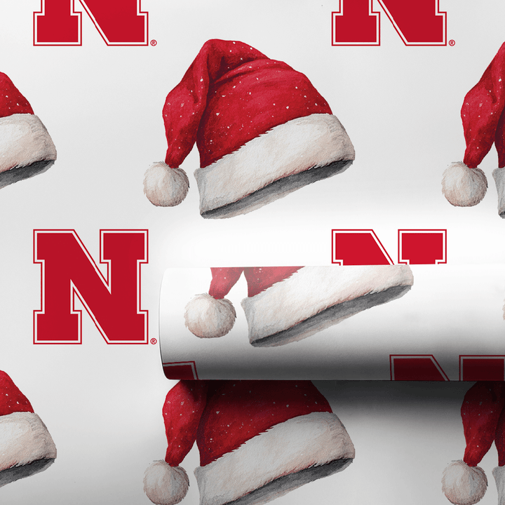 Claus in Cornhusker Country - Wrapping Paper - Aspen & Arlo