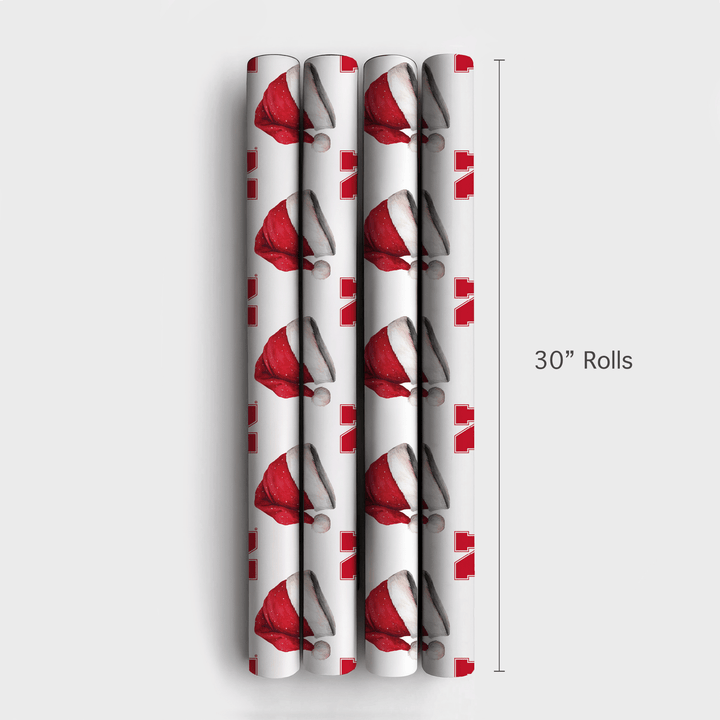 Claus in Cornhusker Country - Wrapping Paper - Aspen & Arlo