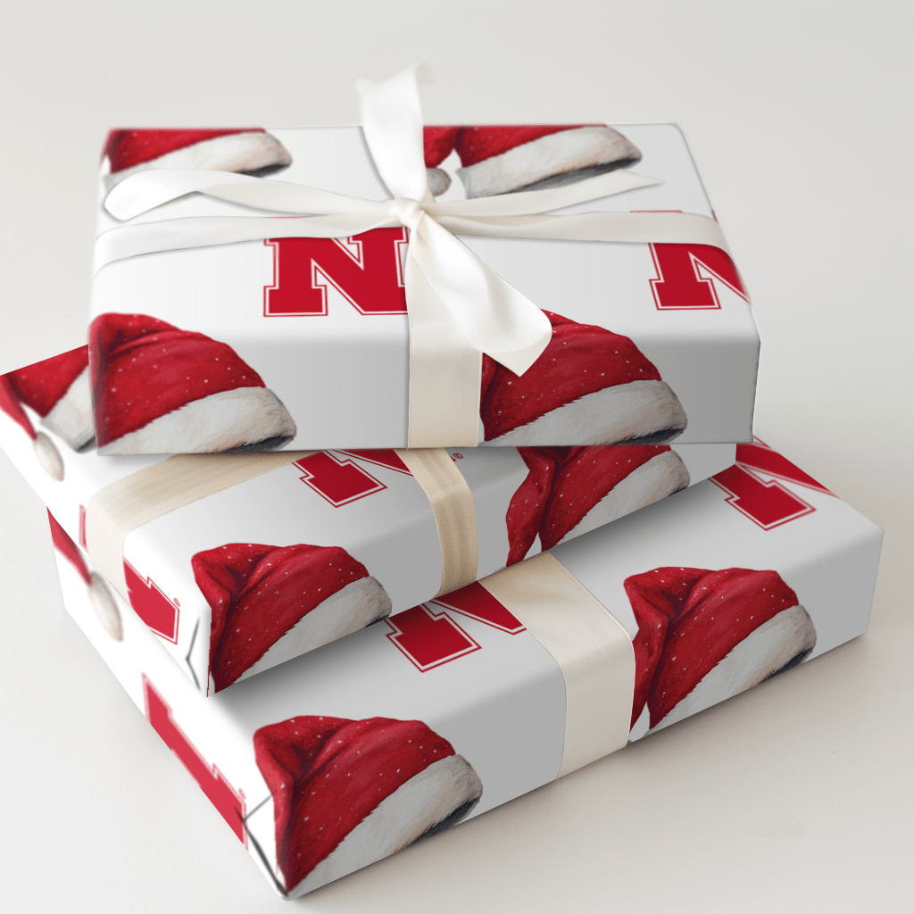 Claus in Cornhusker Country - Wrapping Paper - Aspen & Arlo