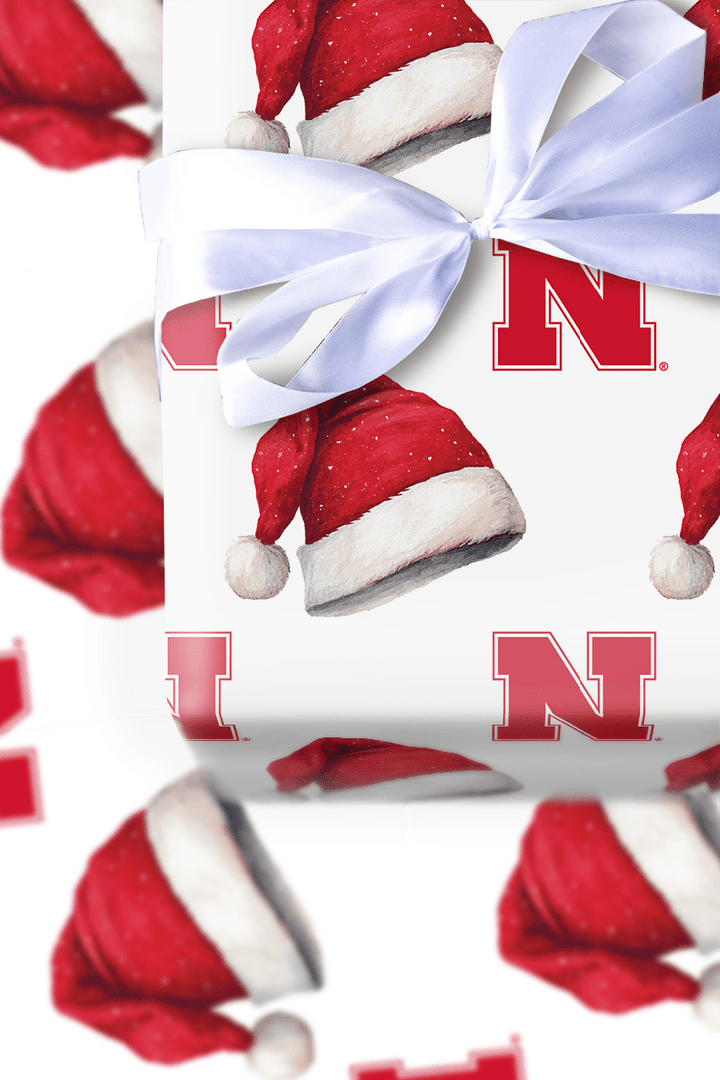 Claus in Cornhusker Country - Wrapping Paper - Aspen & Arlo