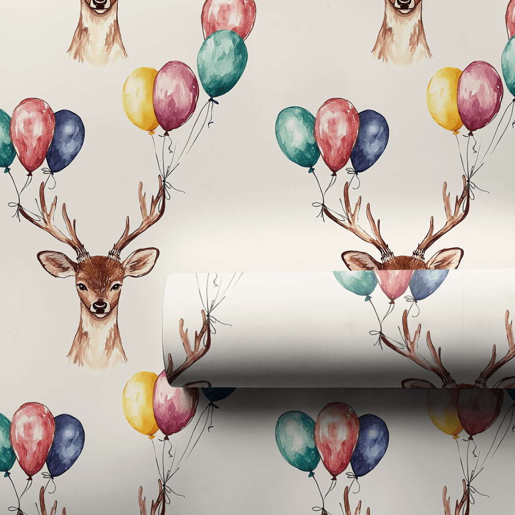 Oh Deer Another Year - Wrapping Paper - Aspen & Arlo