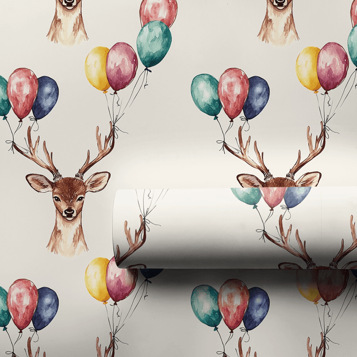 Oh Deer Another Year - Wrapping Paper - Aspen & Arlo
