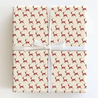Reindeer Run - Wrapping Paper - Aspen & Arlo