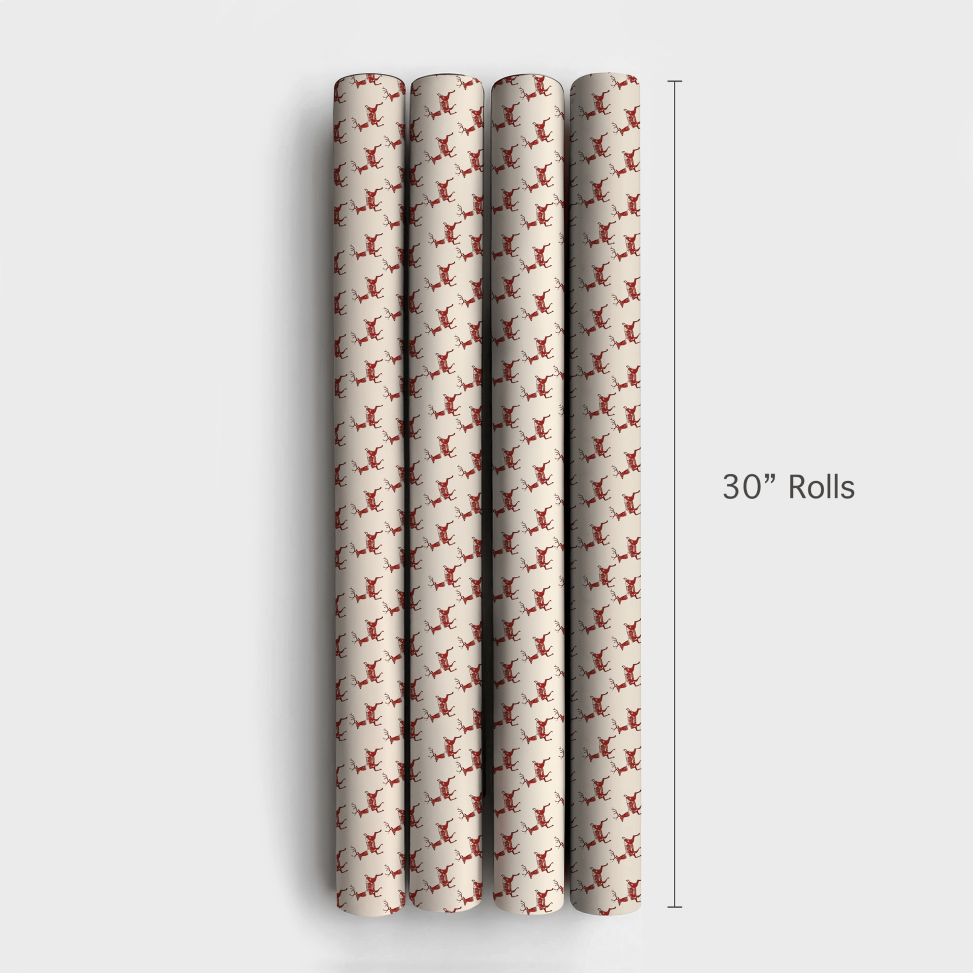 Reindeer Run - Wrapping Paper - Aspen & Arlo