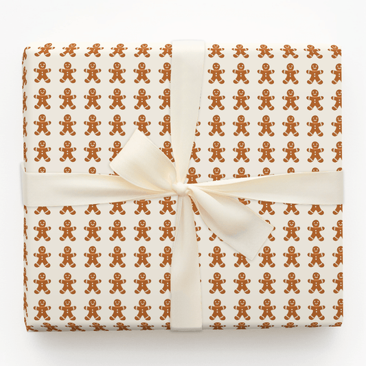 Gingerbread Hugs - Wrapping Paper - Aspen & Arlo