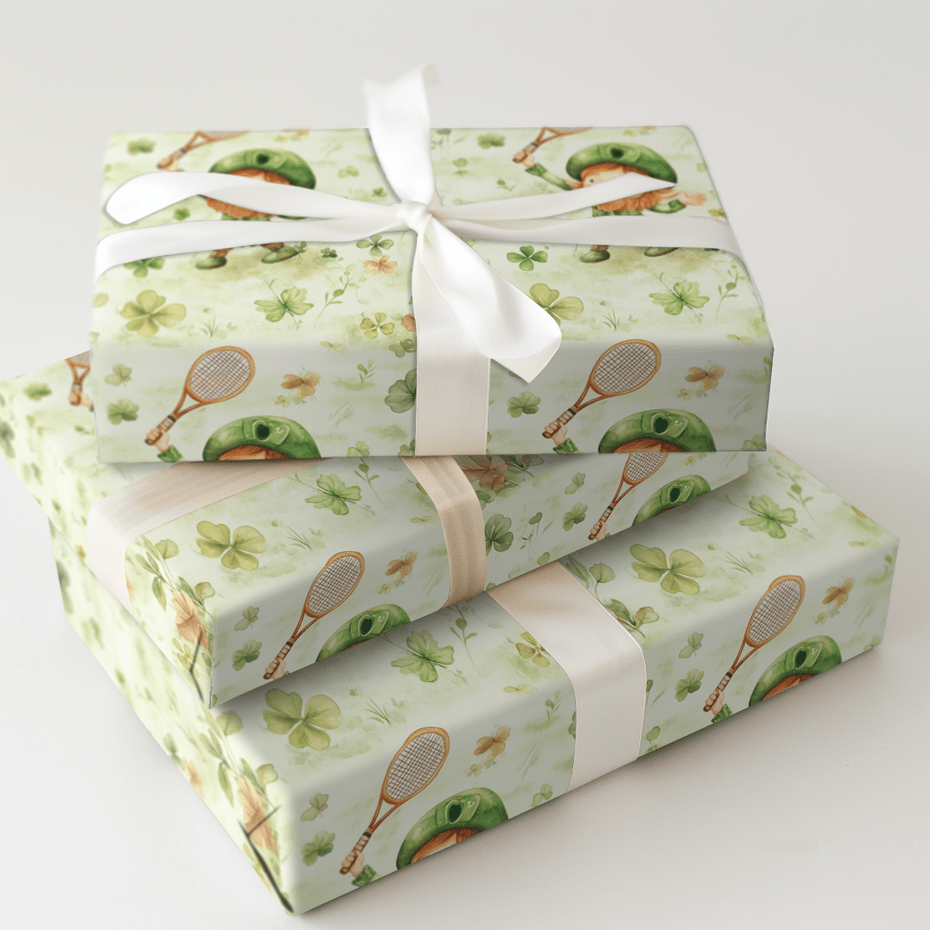 Clover the Net - Wrapping Paper - Aspen & Arlo