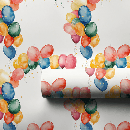 Balloon Archway and Birthday Magic - Wrapping Paper - Aspen & Arlo