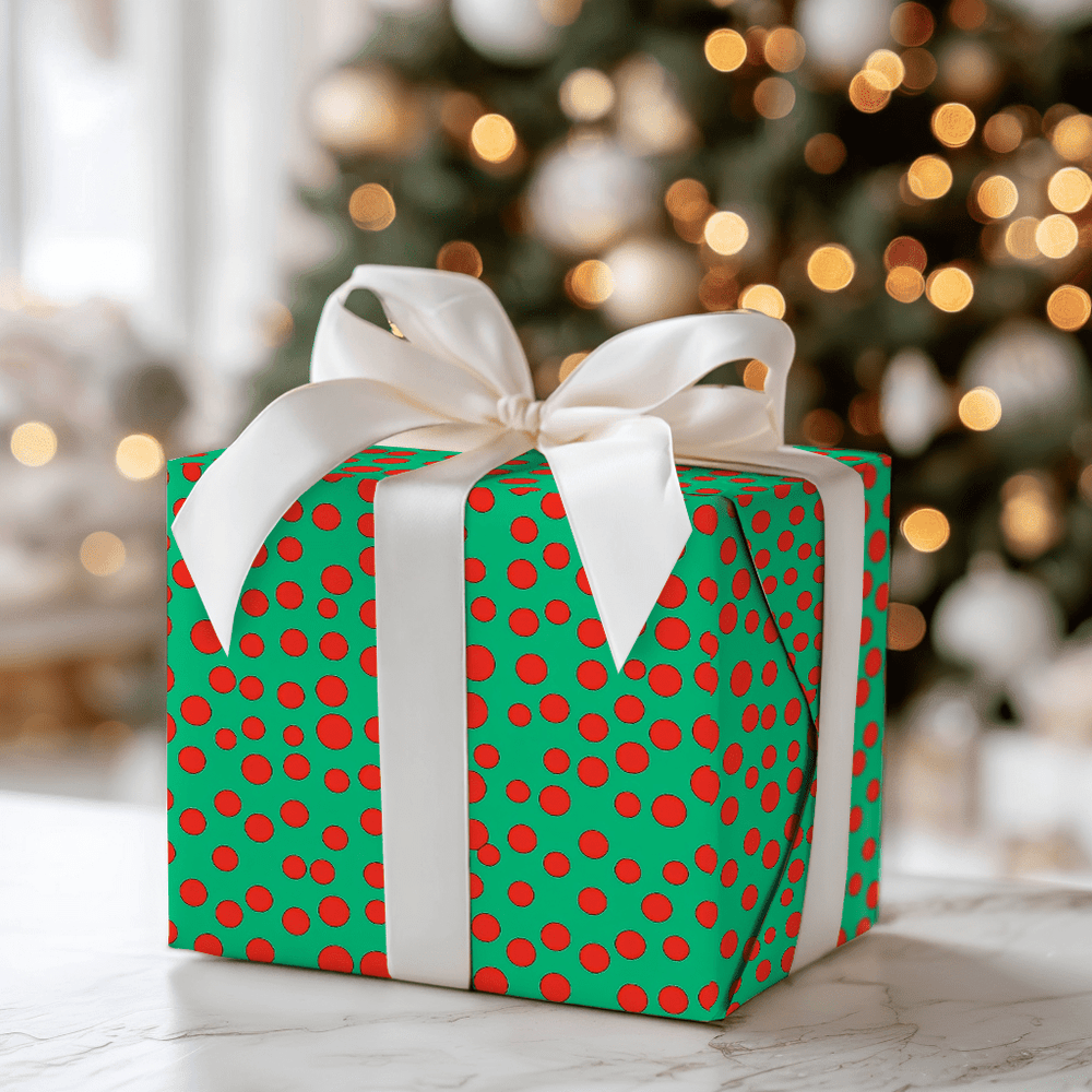 Jolly Green Holiday - Wrapping Paper - Aspen & Arlo