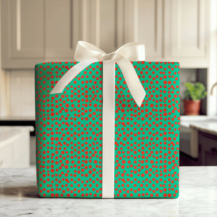 Jolly Green Holiday - Wrapping Paper - Aspen & Arlo
