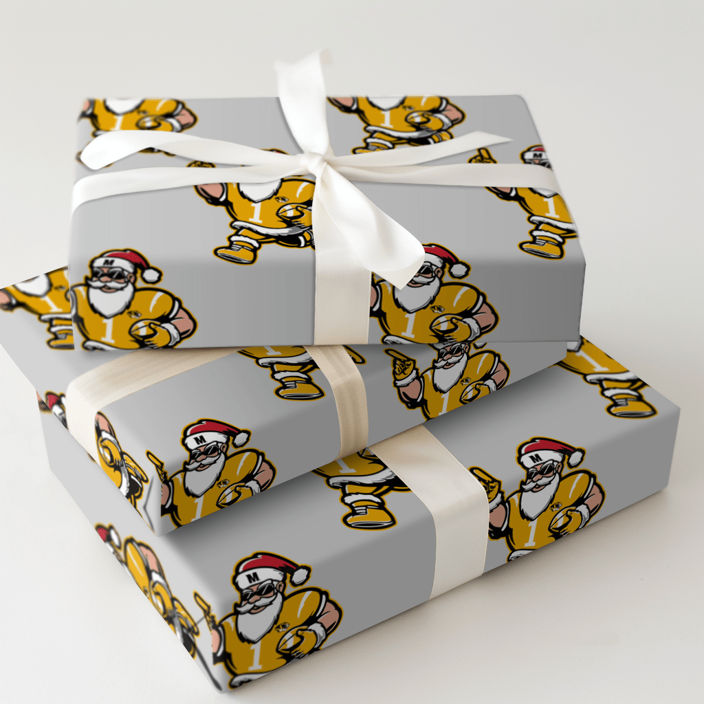 Frozen Field Goals in the Zou - Wrapping Paper - Aspen & Arlo