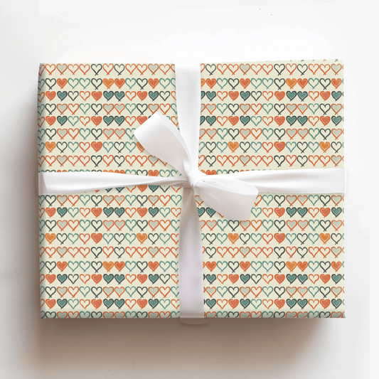 Heart Hugs - Wrapping Paper - Aspen & Arlo