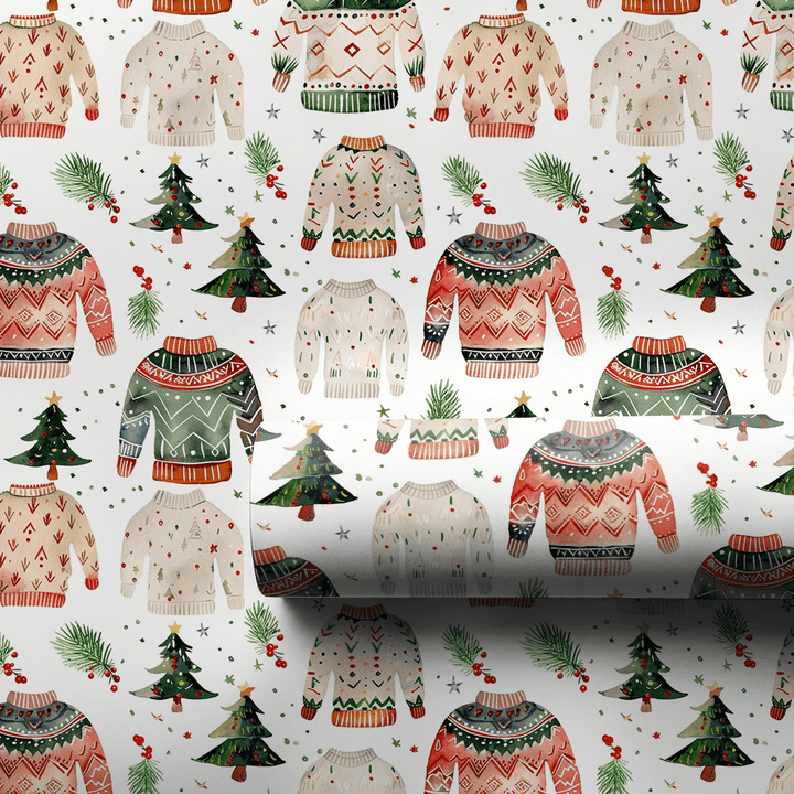 Sweater Weather - Wrapping Paper - Aspen & Arlo