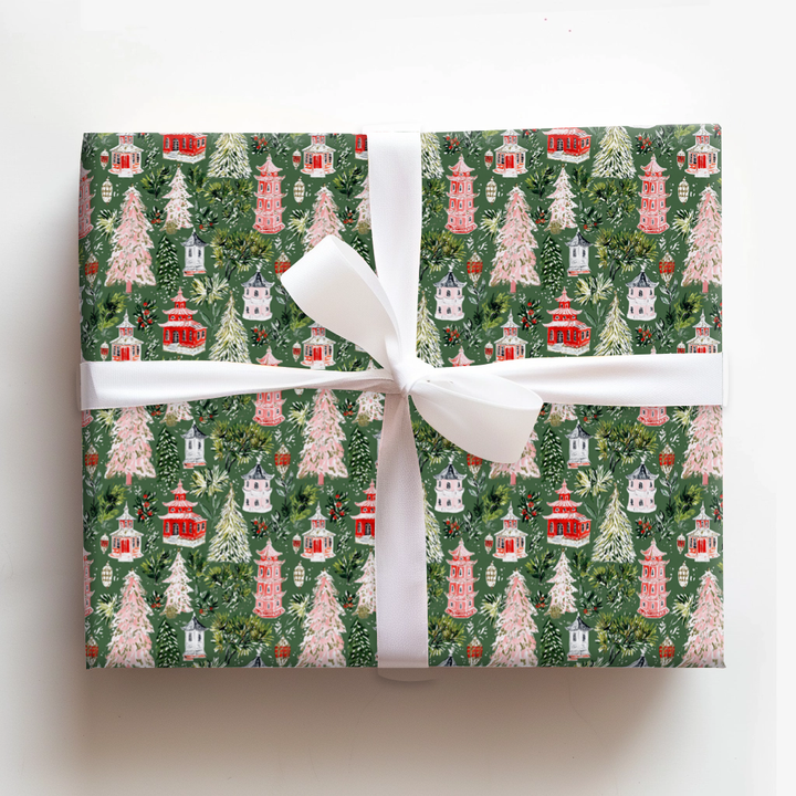 Pagoda Pink Christmas