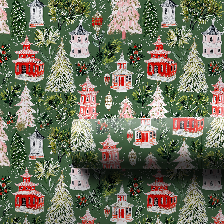 Pagoda Pink Christmas