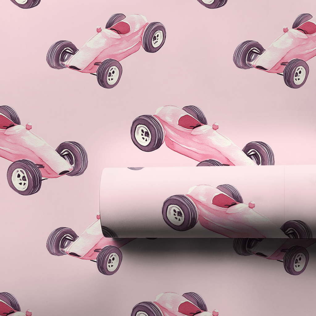 Glaming Gearshifts - Wrapping Paper - Aspen & Arlo