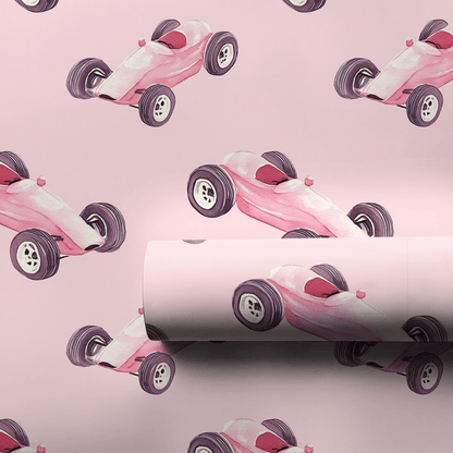 Glaming Gearshifts - Wrapping Paper - Aspen & Arlo