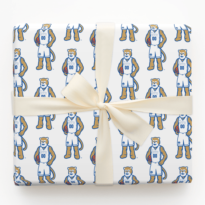 BYU Basketball Blaze - Wrapping Paper - Aspen & Arlo