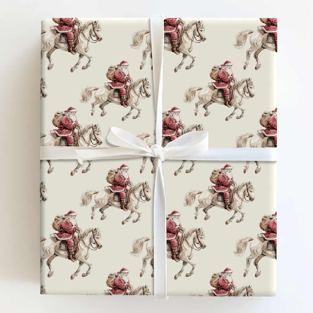 Winter Whinny - Wrapping Paper - Aspen & Arlo