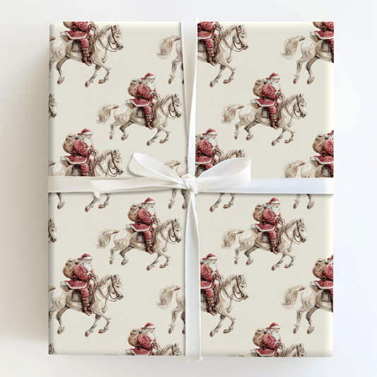 Winter Whinny - Wrapping Paper - Aspen & Arlo