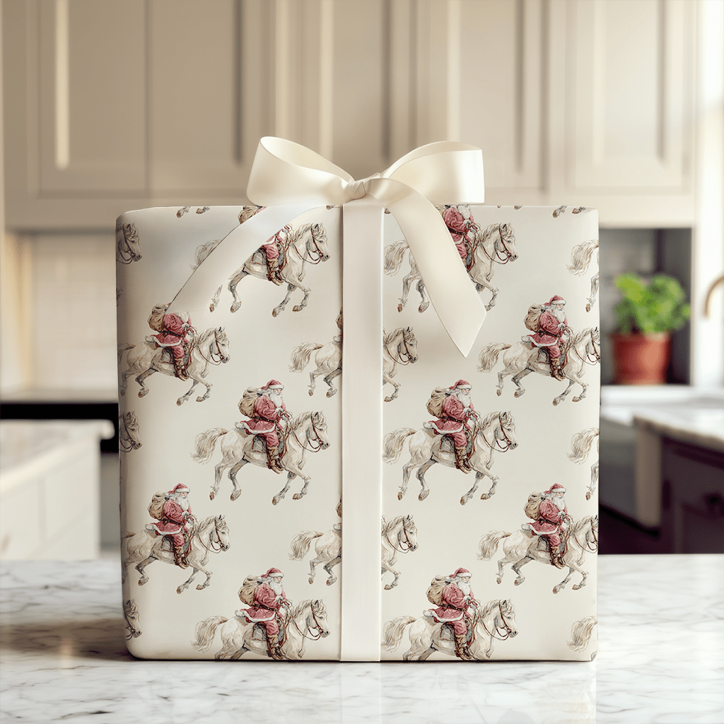 Winter Whinny - Wrapping Paper - Aspen & Arlo