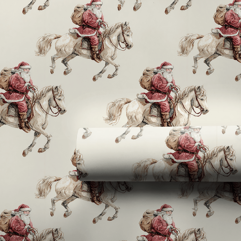 Winter Whinny - Wrapping Paper - Aspen & Arlo